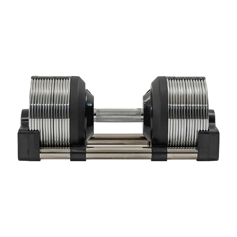 Adjustable Dumbbell Pair 40Kg - 調整可能なダンベル 24kg/53lb マルチウェイト ワークアウトアクセサリー ダンベルラック用