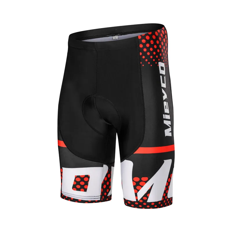 Padded Cycling Shorts 5D Gel - MIEYCO 通気性サイクリング下着サイクリングショーツ 5D ゲルパッド耐衝撃自転車パンツ MTB ロードバイク下着男性ショーツ