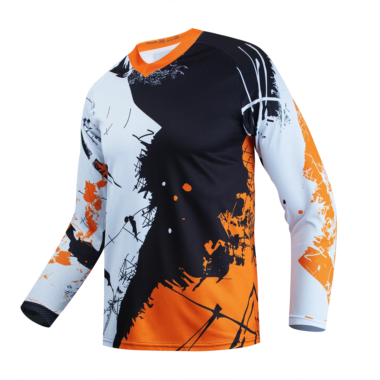 Cycling - メンズモトクロスジャージ、ダートバイク＆BMXオフロードMTBシャツ、エンデューロDH MXレーシングウェア、長袖サイクリングスポーツトップ