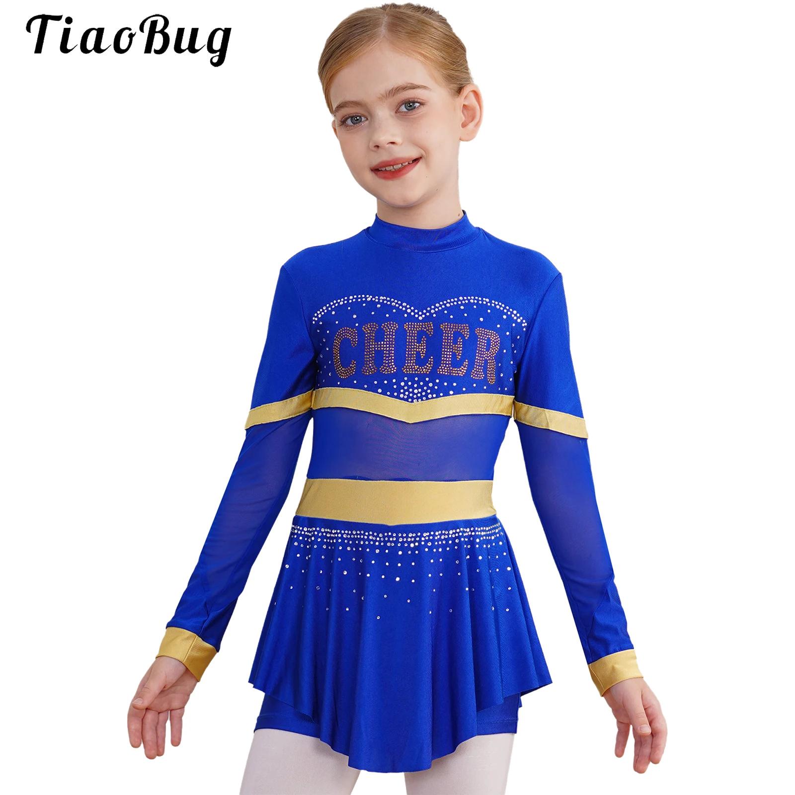 Team Sports - 女子学生チアダンス衣装ハロウィンコスプレチアリーダー制服ドレスアップミュージカル学校チームスポーツステージパフォーマンス