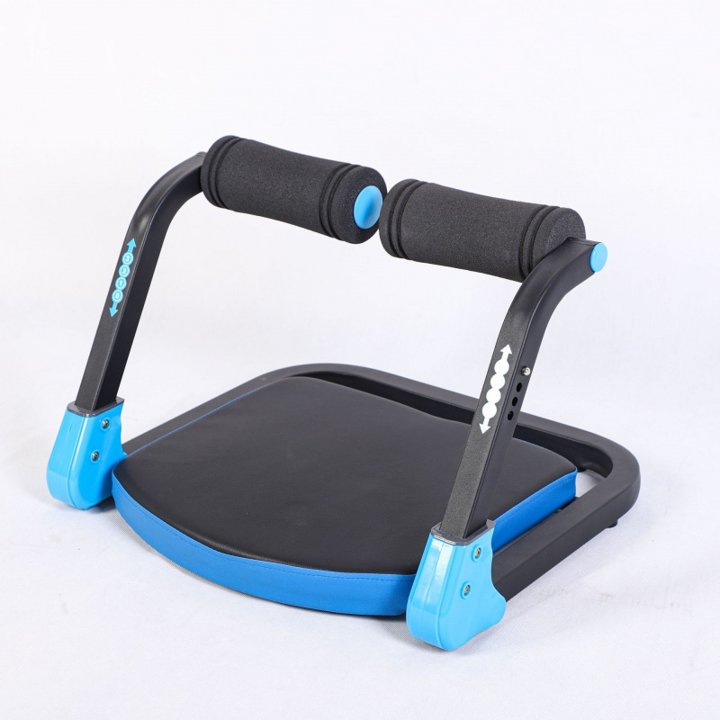 Ab Roller Wheel With Elbow Support - 家庭用ミニフィットネス機器、腹筋強化マシン、シットアップ補助具、多機能腹筋トレーナー