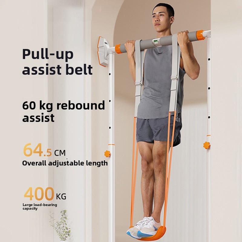 Resistance Bands Set With Handles - 調整可能な懸垂補助バンドセット 男女兼用 懸垂トレーニング チンアップ ワークアウト ボディストレッチ