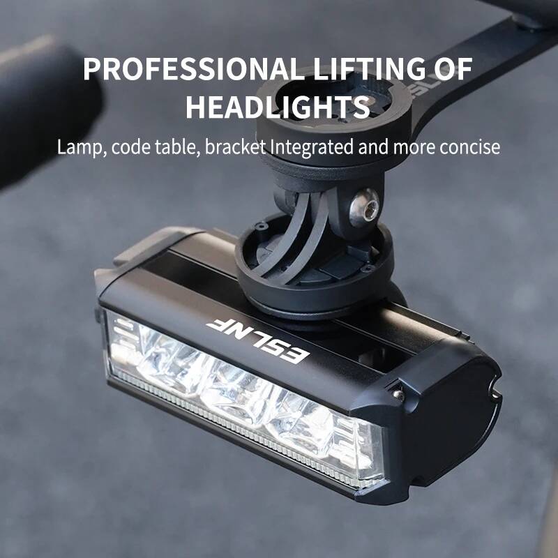 Rechargeable Bicycle Headlight 1000 Lumen - ESLNFバイク1000合金ハイライトLEDルーメンヘッドライトフロント自転車充電式USBハンドルバー防水アルミMTBライト