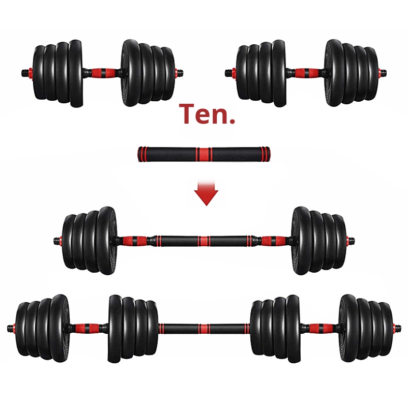 メンズホームフィットネス調整可能ウェイトダンベルセットスチー - Fitness Equipment のレビューと価格