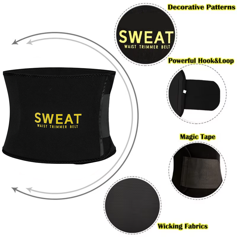2個入り レディース ウエストトレーナー 女性用ネオプレン製 - Sweat Waist Trainer Belt Neoprene のレビューと価格