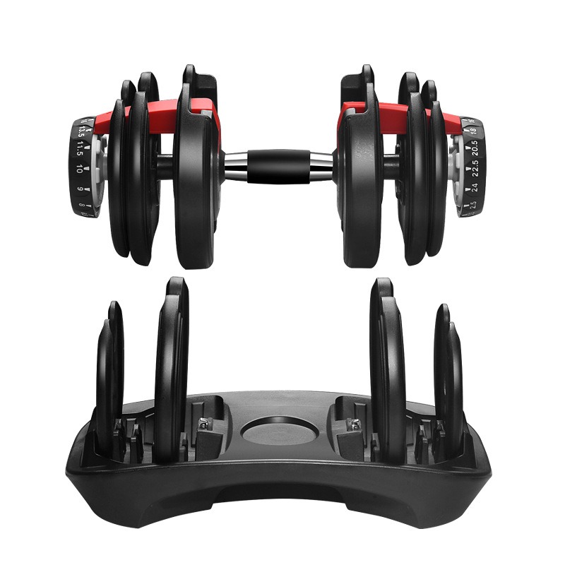 15段階クイックアジャストダンベルセット 24kg / 52 - Adjustable Dumbbell Pair 40Kg のレビューと価格