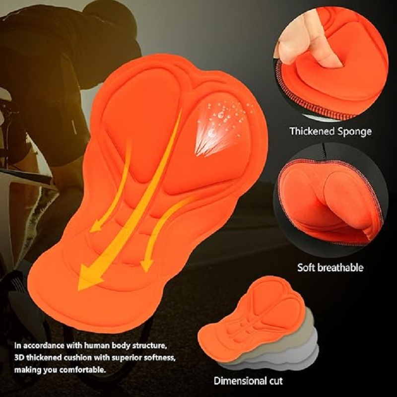 MIEYCO 通気性サイクリング下着サイクリングショーツ 5 - Padded Cycling Shorts 5D Gel のレビューと価格