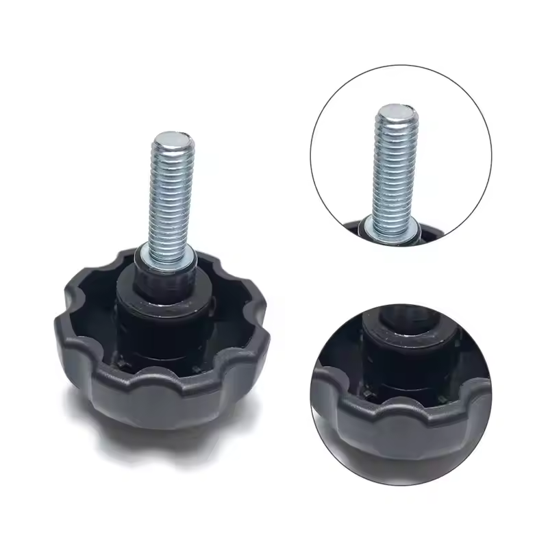 4PC 軽量スクリューノブ親指ネジボルトハンドル付きフィット - Fitness Equipment のレビューと価格