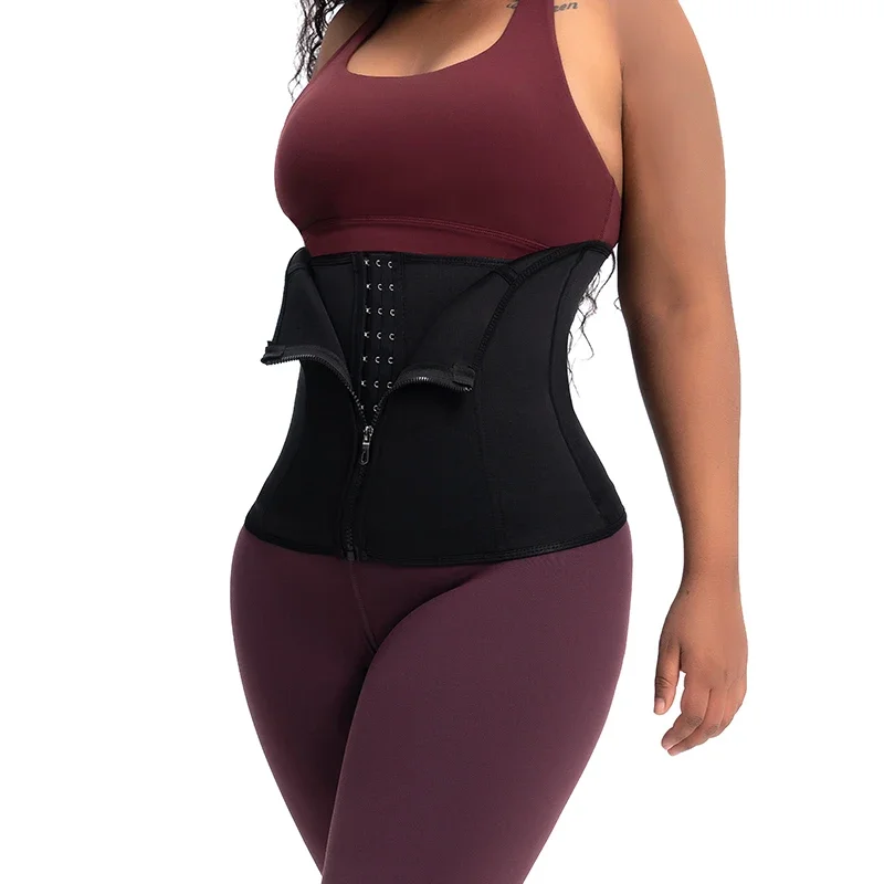 女性用ウエストトレーナーボディシェイパー、サウナスウェットベ - Sweat Waist Trainer Belt Neoprene のレビューと価格