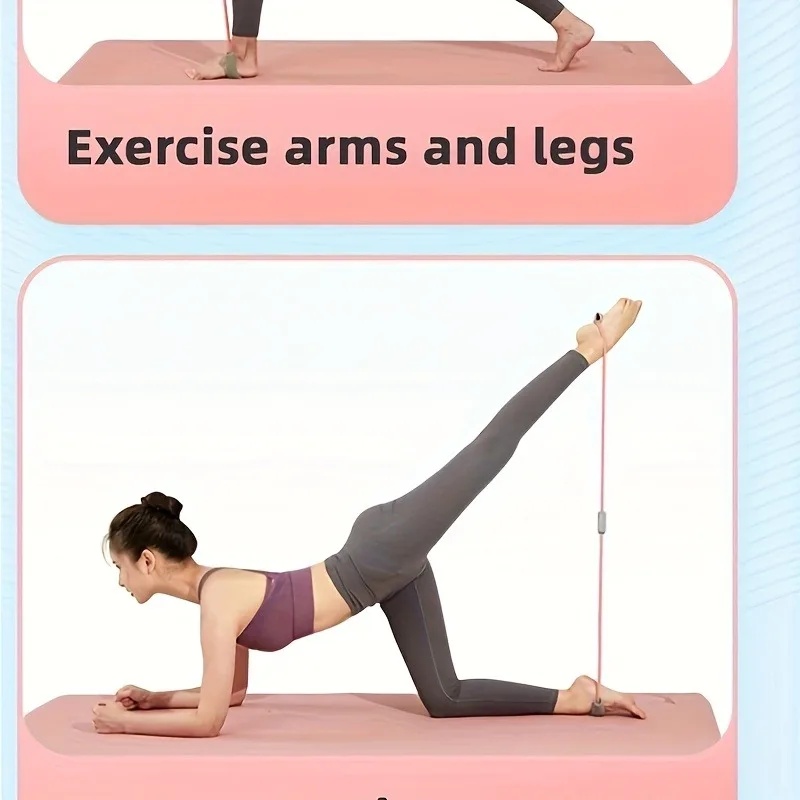 テンションストラップフィットネスストレッチバンド、滑り止め快 - Resistance Bands Set With Handles のレビューと価格