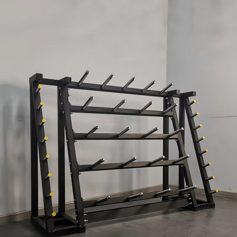 折りたたみ式多機能スチールバーベルプレート収納ラックジムフィ - Fitness Equipment のレビューと価格