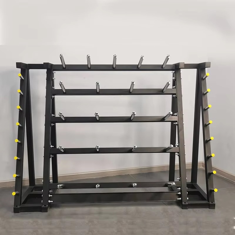 折りたたみ式多機能スチールバーベルプレート収納ラックジムフィ - Fitness Equipment のレビューと価格