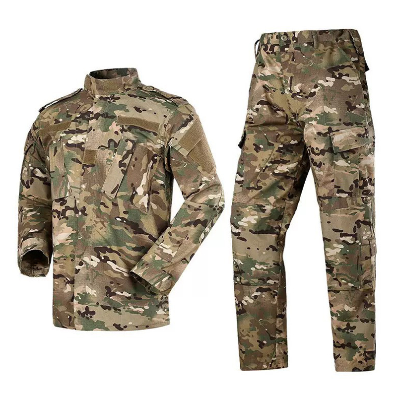 春秋のメンズ戦術制服セット屋外男性迷彩ミリタリーコンバットジ - Hiking のレビューと価格