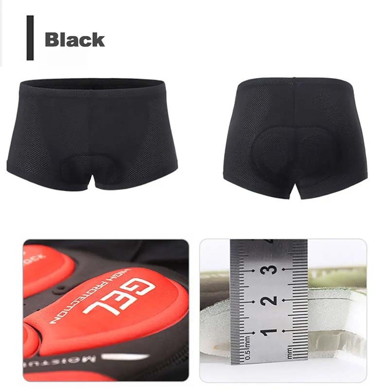 OFFBONDAGE サイクリングショーツ メンズ 通気性メ - Padded Cycling Shorts 5D Gel のレビューと価格