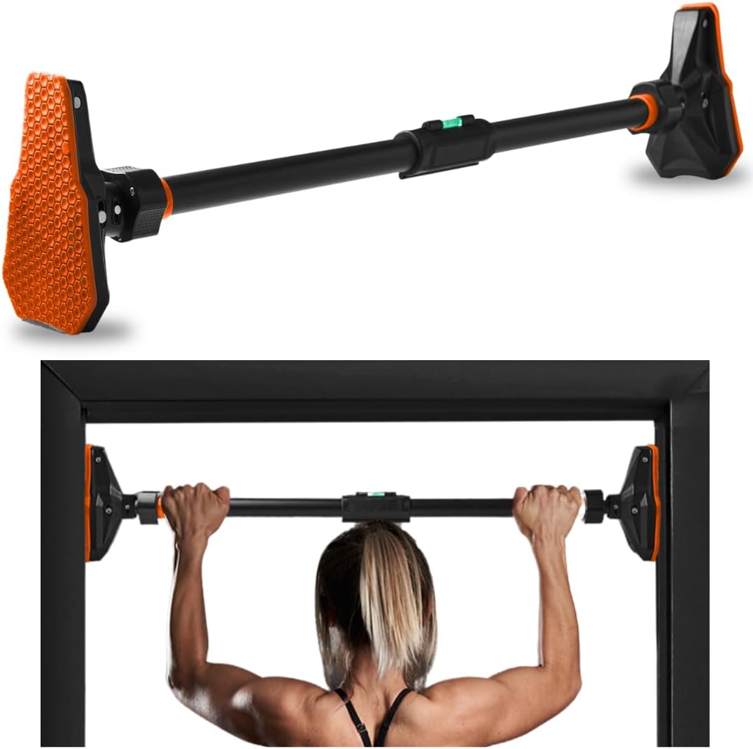 ドア枠用プルアップバー/チンニングバー、ネジ不要、調整可能な - Door Pull Up Bar No Screw のレビューと価格