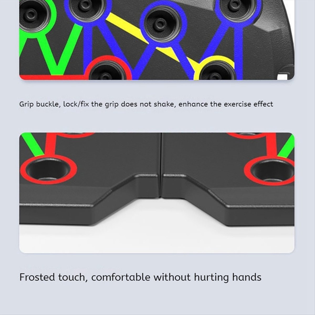 A10R ポータブル折りたたみ式プッシュアップボード - 総 - Push Up Board Foldable Multi Function のレビューと価格