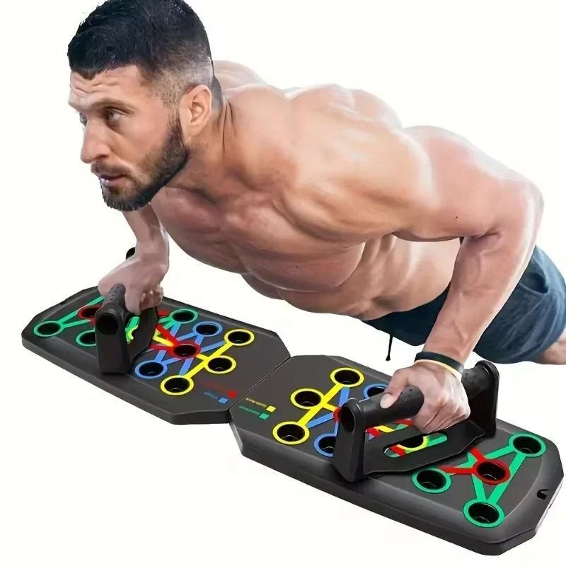 プッシュアップボードセット ポータブル多機能プッシュアップバ - Push Up Board Foldable Multi Function のレビューと価格