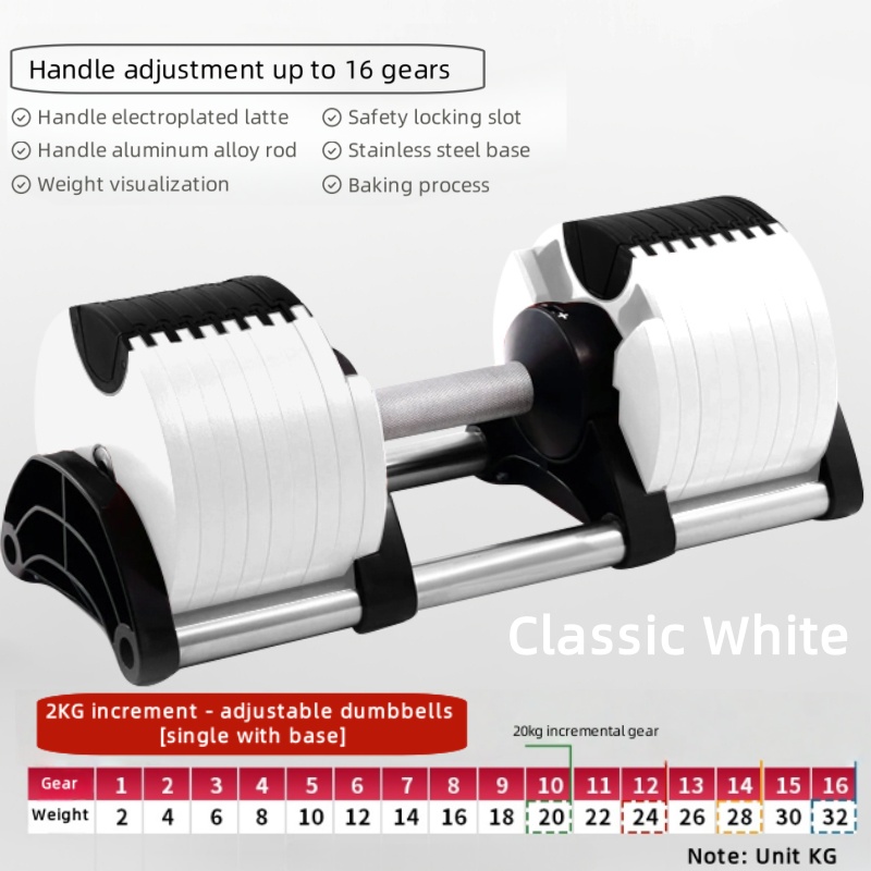 調整可能なダンベル ホーム クイックアジャスト ダンベル ク - Adjustable Dumbbell Pair 40Kg のレビューと価格