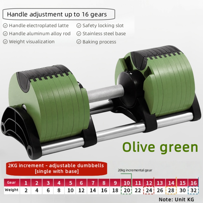 調整可能なダンベル ホーム クイックアジャスト ダンベル ク - Adjustable Dumbbell Pair 40Kg のレビューと価格