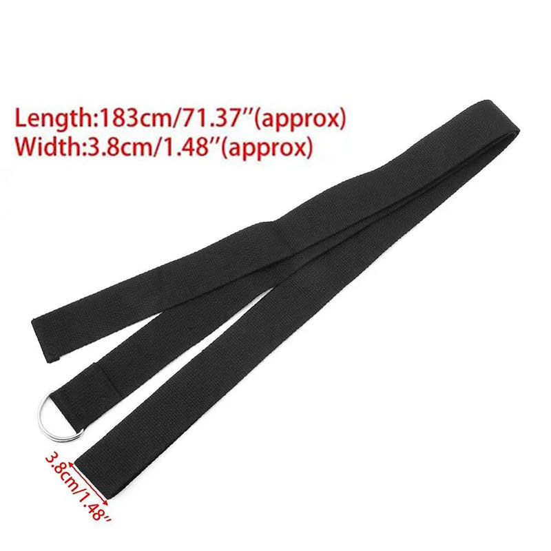 183*3.8 センチメートルヨガストラップ綿エクササイズヨ - Resistance Bands Set With Handles のレビューと価格