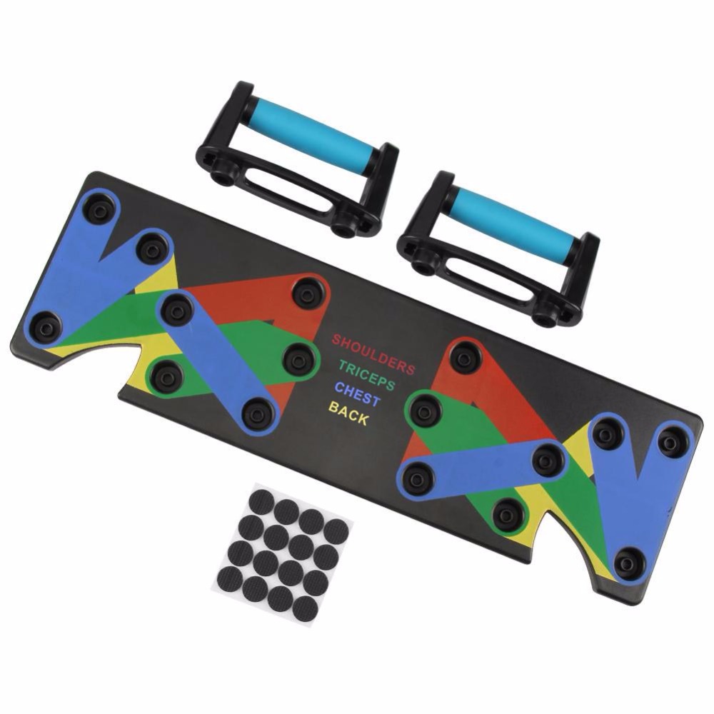 新しいポータブル多機能プッシュアップボードセットハンドル付き - Push Up Board Foldable Multi Function のレビューと価格