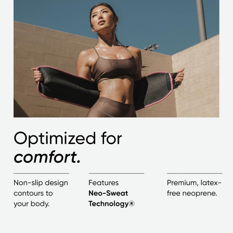エクササイズネオプレン汗出しウエストトレーナー女性用スリムボ - Sweat Waist Trainer Belt Neoprene のレビューと価格