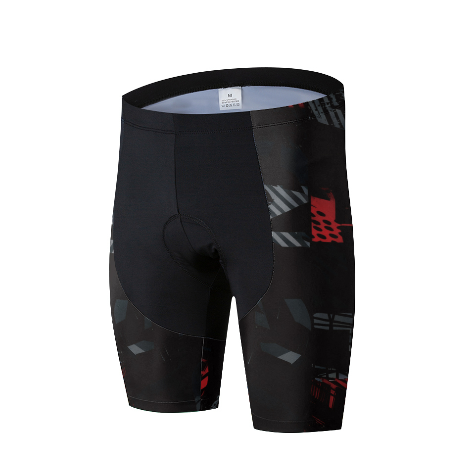 プロサイクリングビブショーツ メンズ用 – 5D耐衝撃ジェル - Padded Cycling Shorts 5D Gel のレビューと価格