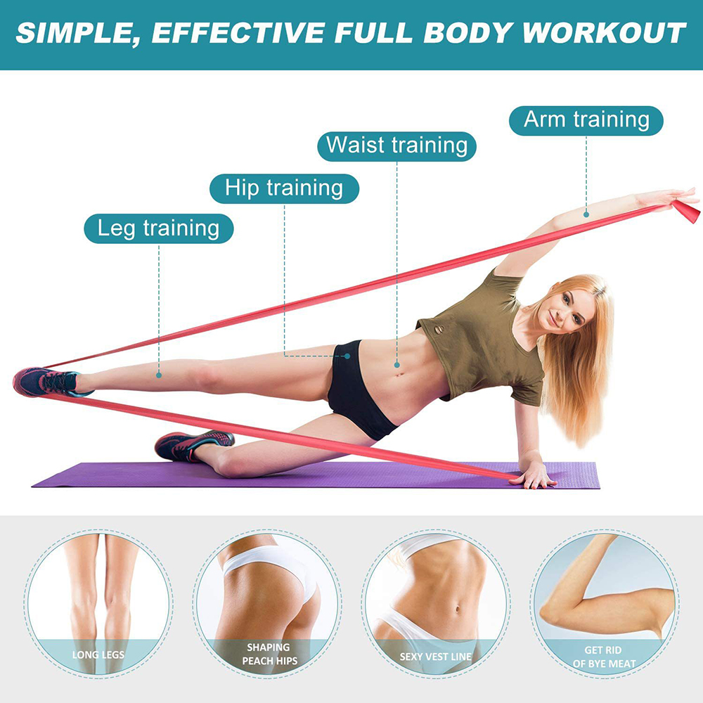 ヨガスポーツレジスタンスバンドピラティストレーニングフィット - Pilates Bar Kit With Resistance Bands のレビューと価格