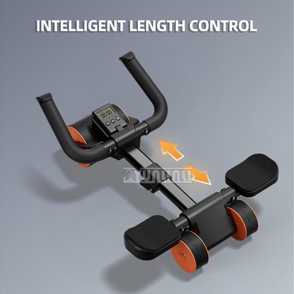 多機能ホームフラットサポート腹筋ローラーフィットネス機器アブ - Ab Roller Wheel With Elbow Support のレビューと価格