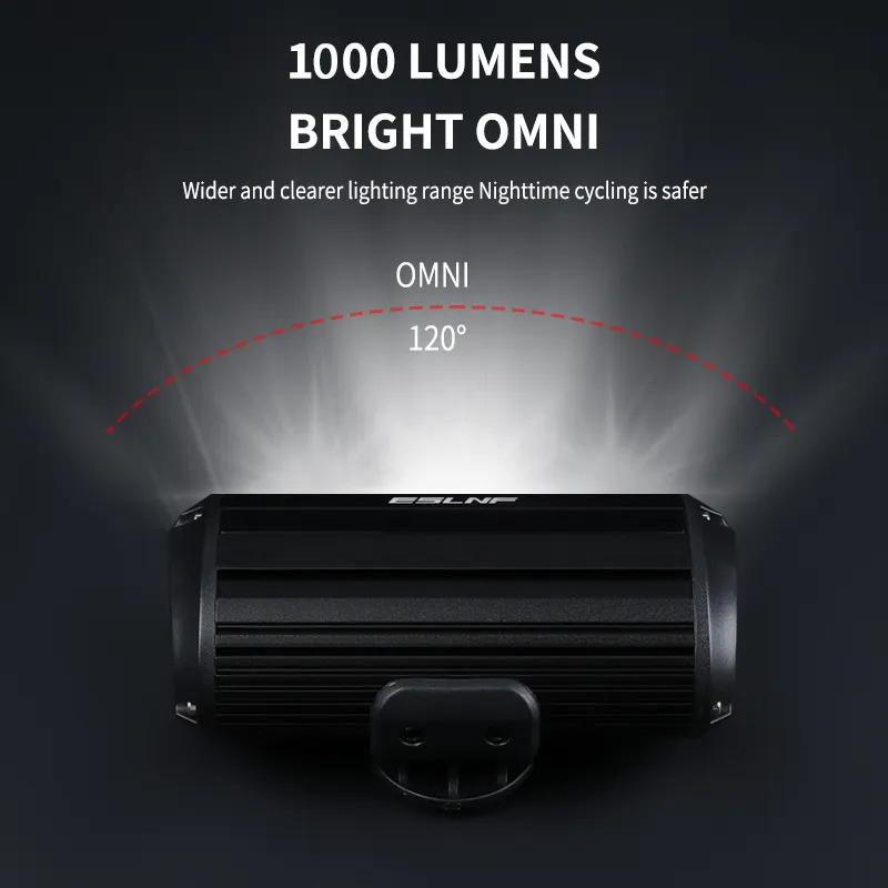 防水 1000 ルーメン昇降自転車ヘッドライト USB 充電 - Rechargeable Bicycle Headlight 1000 Lumen のレビューと価格