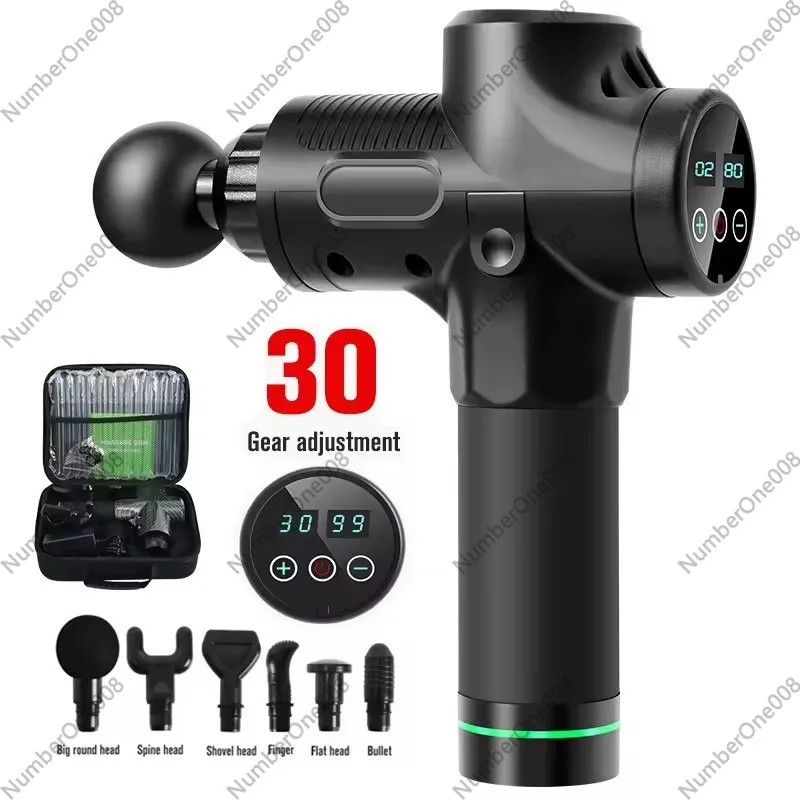 マッサージガン 筋肉リラックス器、家庭用ジムや運動後の回復に - Electric Massage Gun Deep Tissue のレビューと価格