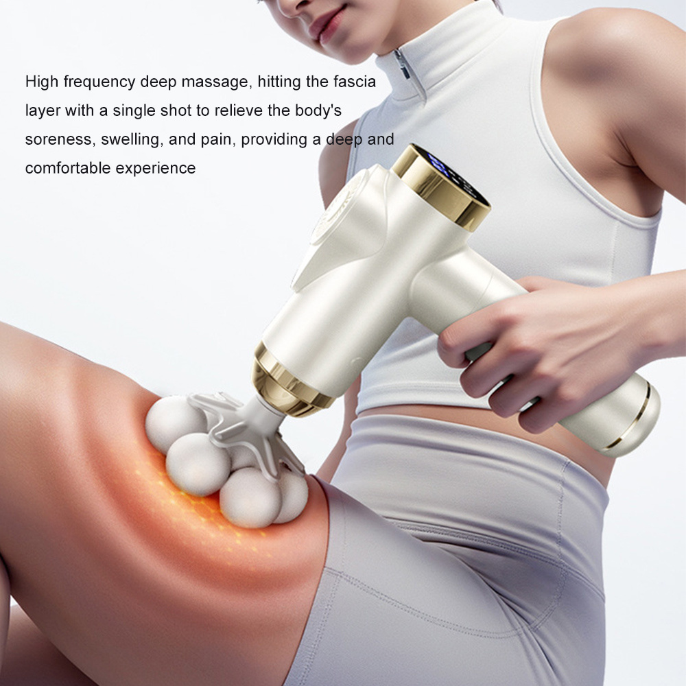 プロ仕様電動筋膜マッサージ器 高周波深部組織筋弛緩マッサージ - Electric Massage Gun Deep Tissue のレビューと価格