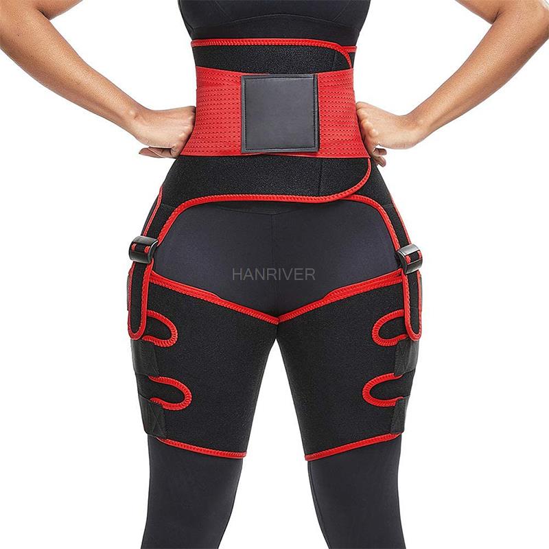 ウエストと太もものトリマー,ダブルコンプレッションベルト,レ - Sweat Waist Trainer Belt Neoprene のレビューと価格