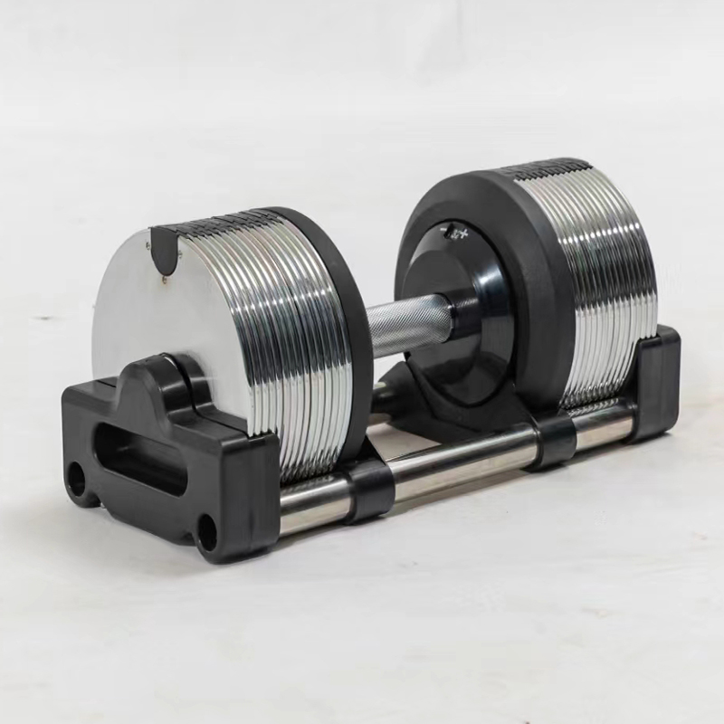 調整可能なダンベル 4kg刻みで重量変更可能 複数の重量と色 - Adjustable Dumbbell Pair 40Kg のレビューと価格
