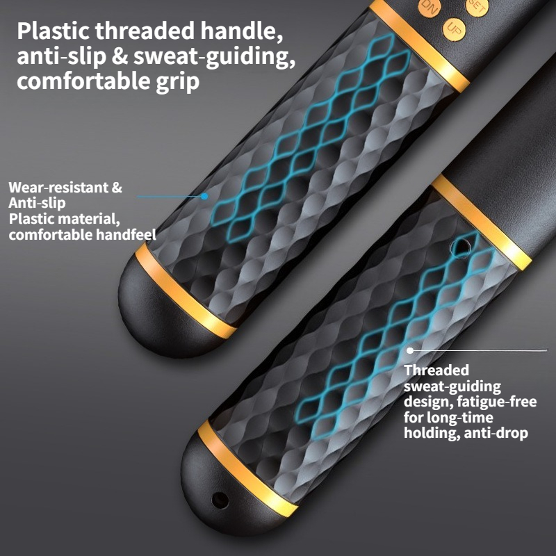 スマートロープジャンプロープ、新登場の大人用ワイヤレス縄跳び - Smart Jump Rope Digital Counter のレビューと価格