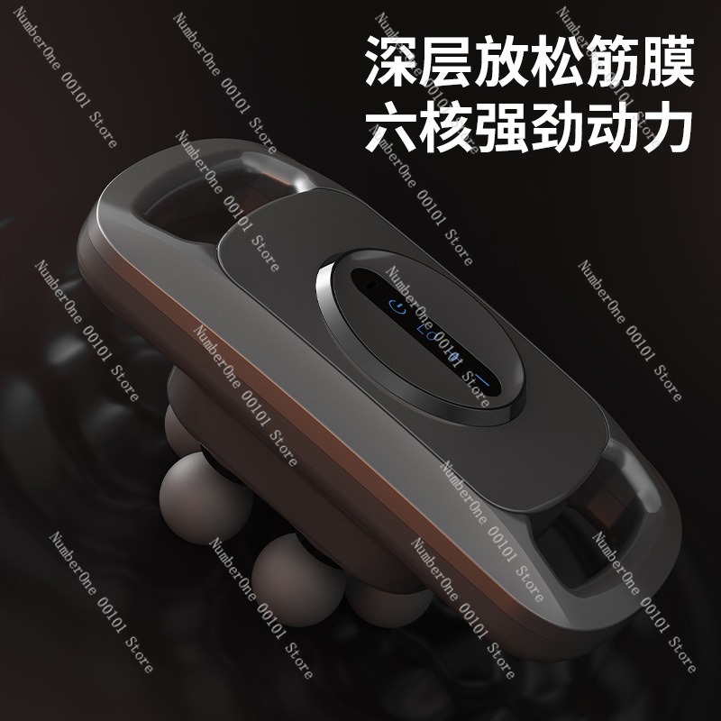 プロ仕様筋膜リリースガン、6ヘッド深部組織マッサージ器、背中 - Electric Massage Gun Deep Tissue のレビューと価格