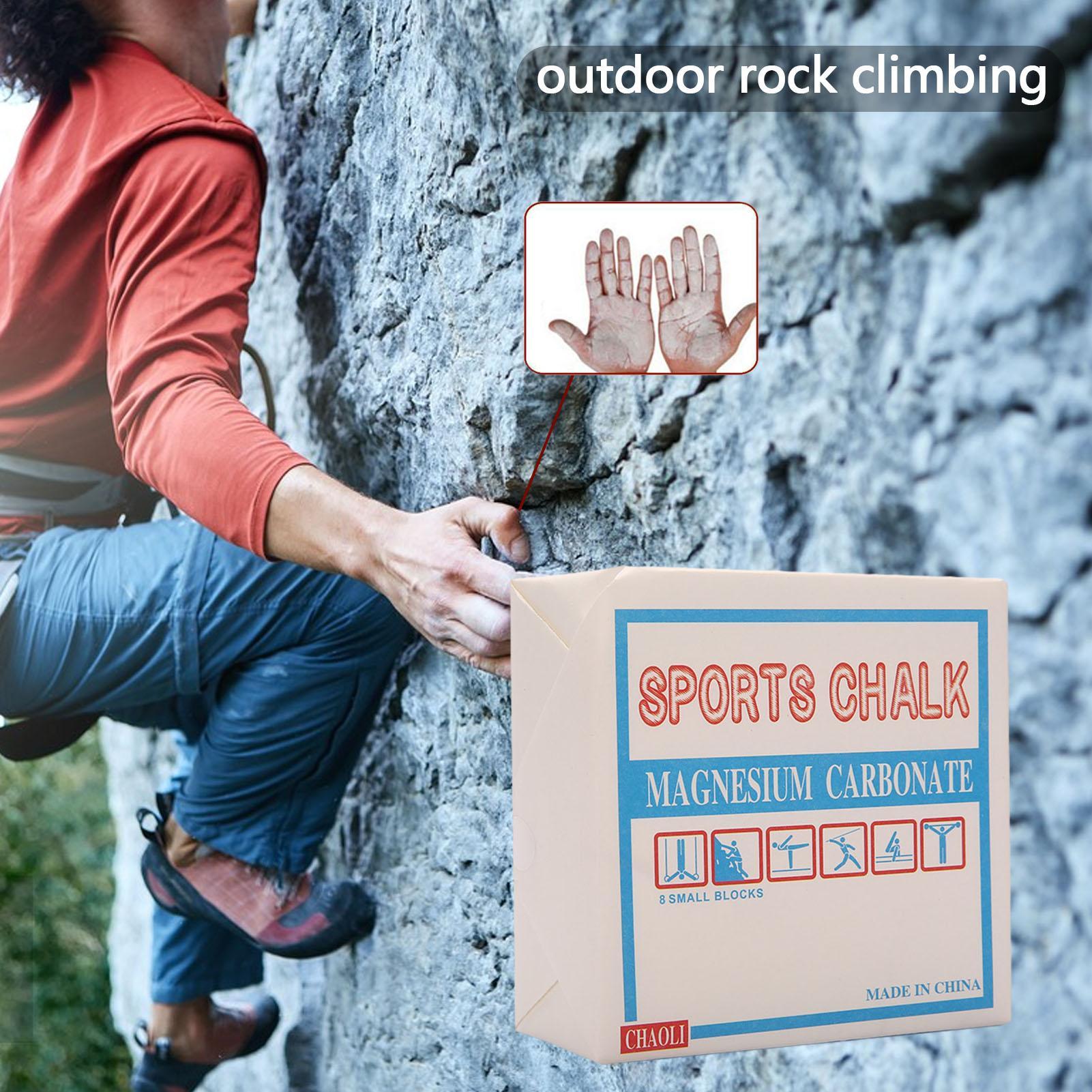 スポーツチョークブロック、耐汗性パウダー、ワークアウト用ハン - Gym Chalk Block Grip のレビューと価格