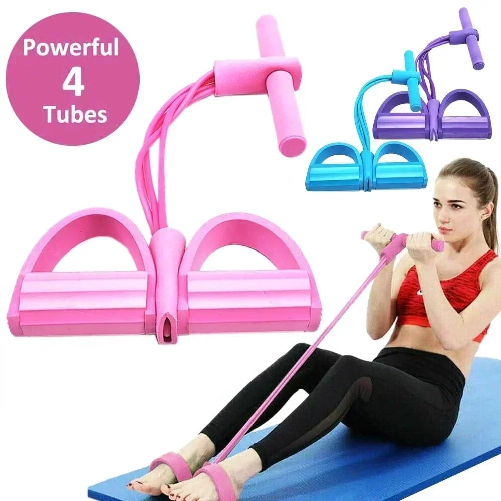 4/6 レベルの抵抗バンド エラスティックバンド 滑り止めハ - Resistance Bands Set With Handles のレビューと価格