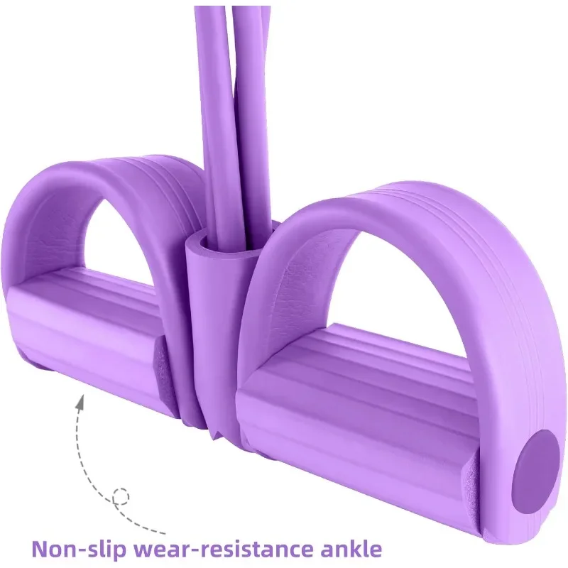 4/6 レベルの抵抗バンド エラスティックバンド 滑り止めハ - Resistance Bands Set With Handles のレビューと価格